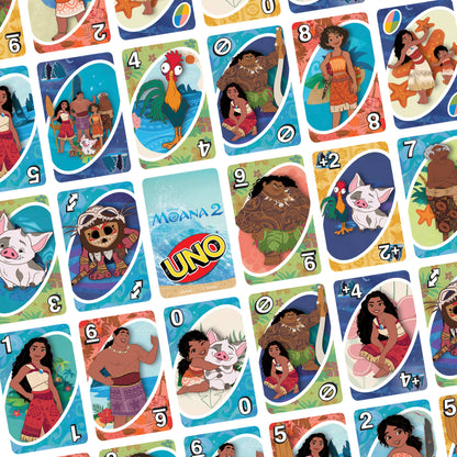 UNO Disney Moana 2 Card Game For Kids & Family Night