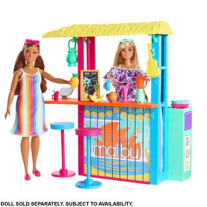 Barbie Loves The Ocean Beach Shack Playset, Made From Recycled Plastics