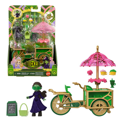 Universal Pictures’ Wicked Emerald City Dessert Cart Toy With Cart, Small Doll & 7 Accessories