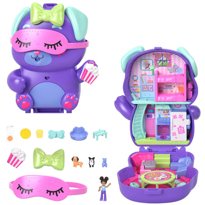 Polly Pocket Set de Juego Mundo de Compactos de Polly