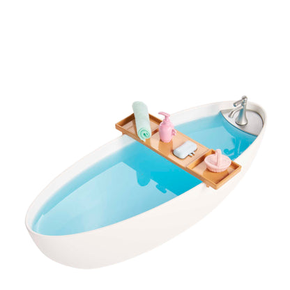 Barbie Coffret de Jeu Bain Confetti et Poupée Blonde