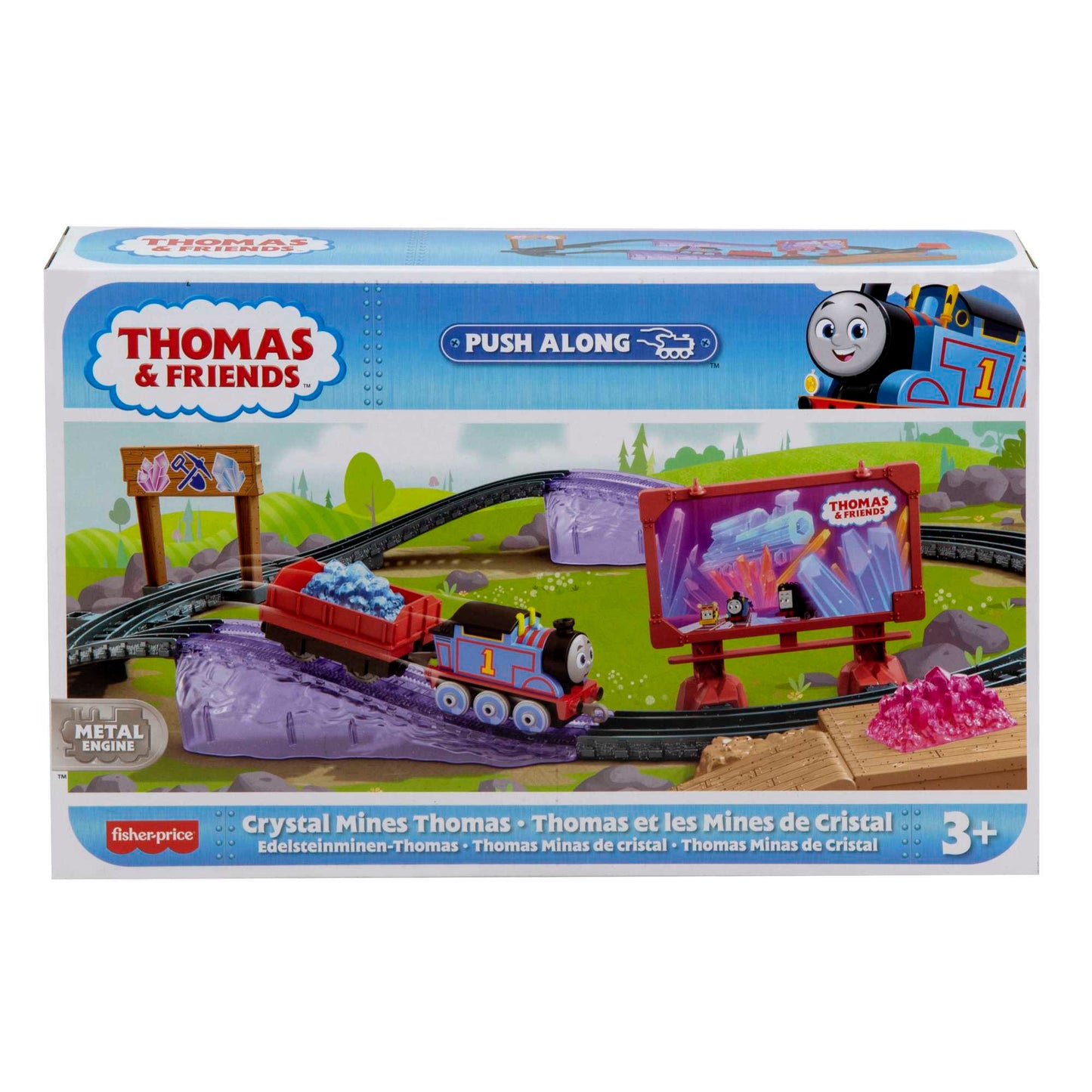 Thomas & Friends Pista de Juguete Sorpresa Grandes Amigos