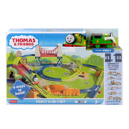 Thomas & Friends Pista de Juguete Percy 6 en 1