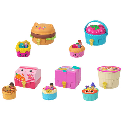 Polly Pocket Conjunto de Brinquedo Compacto Revel Comidinha Rápida