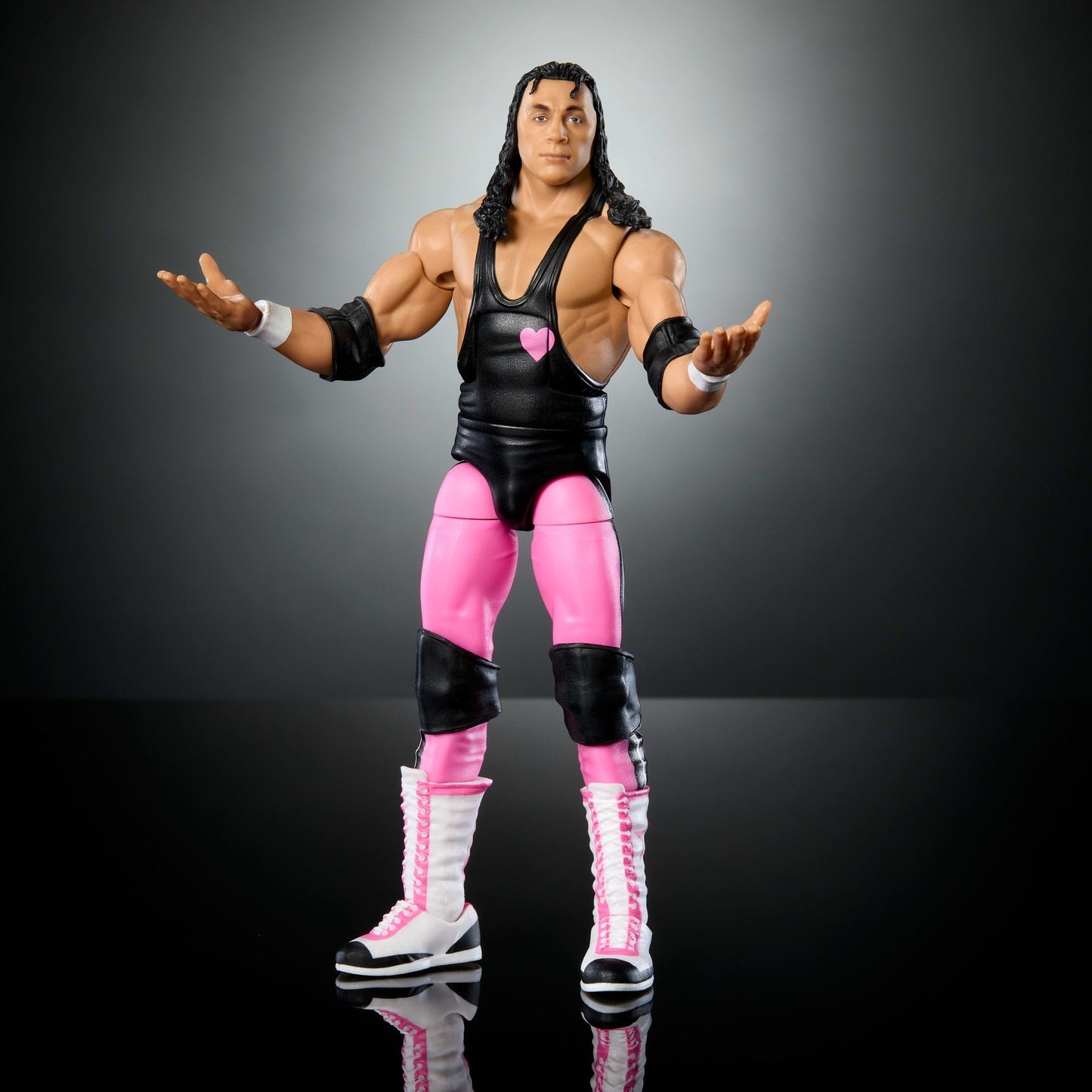 Wwe-Élite Wrestlemania-Bret Hart-Figurine Premium Live Event
