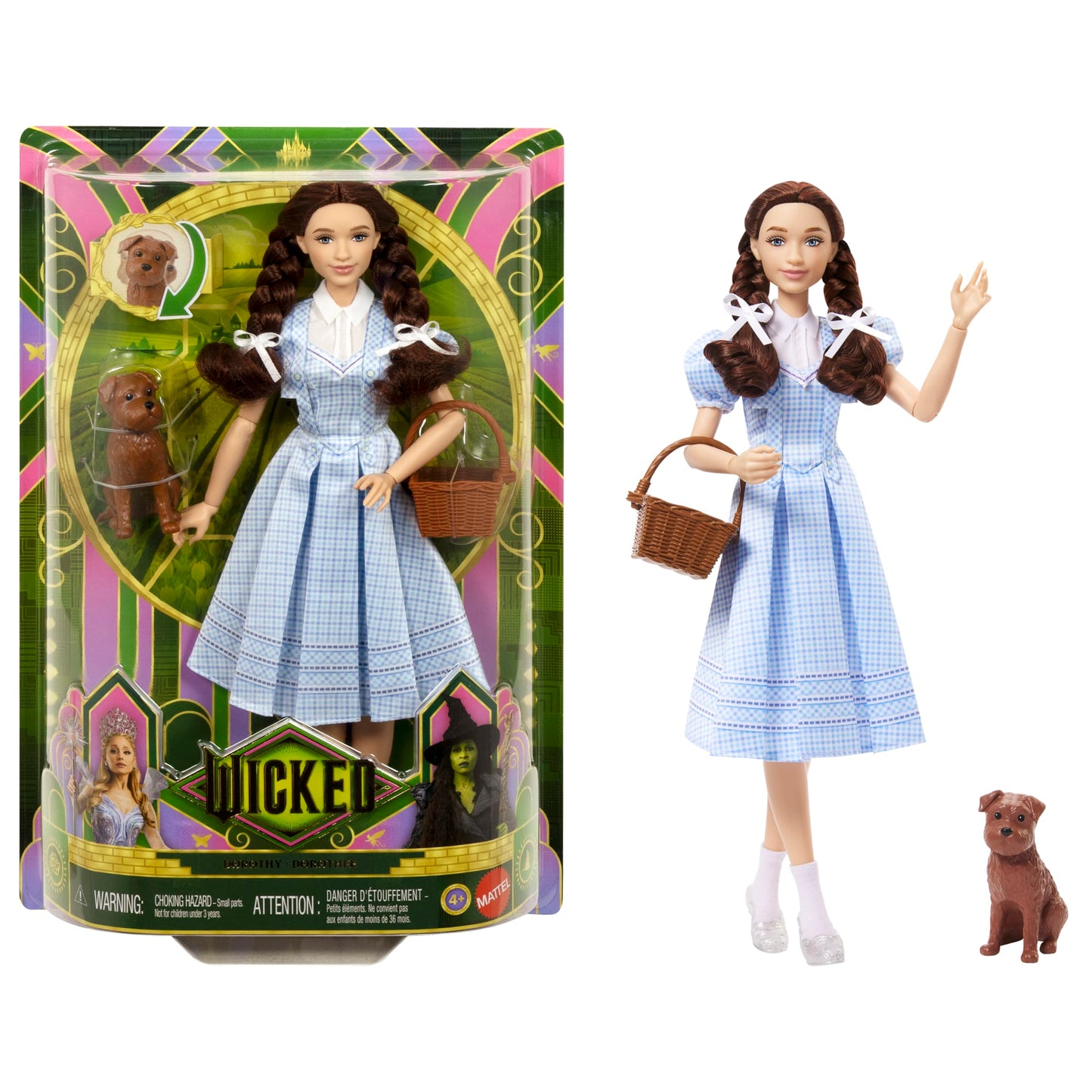 Universal Pictures’ Wicked: For Good Dorothy Gale Doll With Movie-inspired Outfit & 3 Accessories