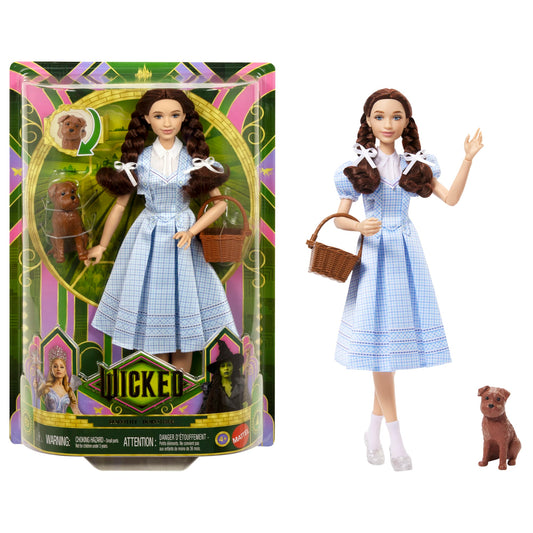 Universal Pictures’ Wicked: For Good Dorothy Gale Doll With Movie-inspired Outfit & 3 Accessories