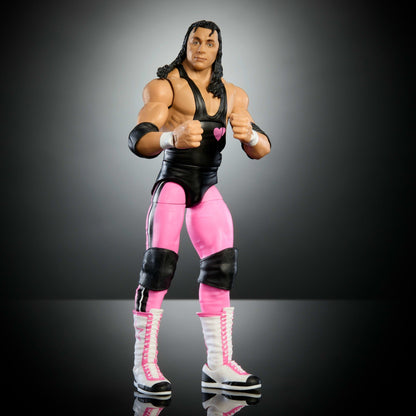Wwe-Élite Wrestlemania-Bret Hart-Figurine Premium Live Event