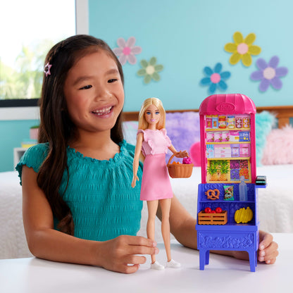 Barbie And Teresa Recipe For Friendship Malibu At The Market Doll & Playset With 11 Accessories