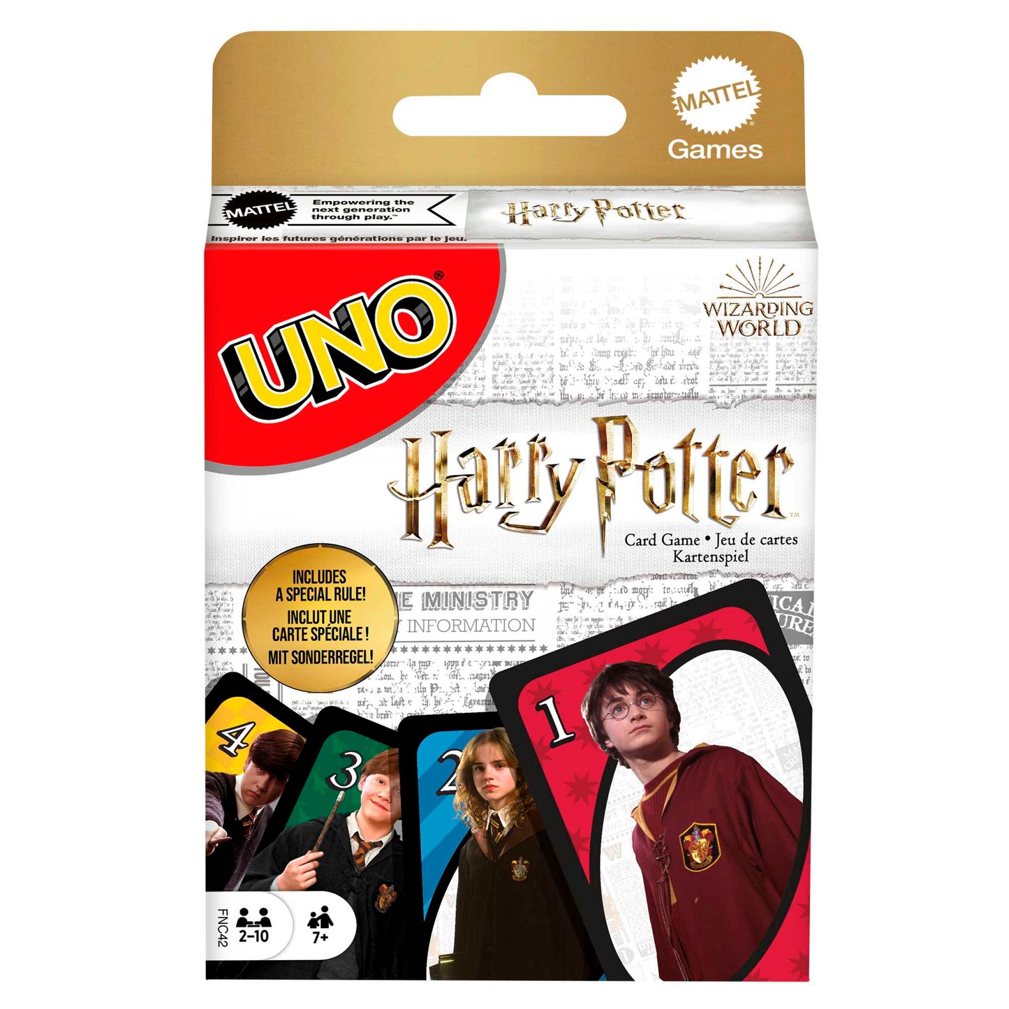 UNO Jogo de Cartas Harry Potter