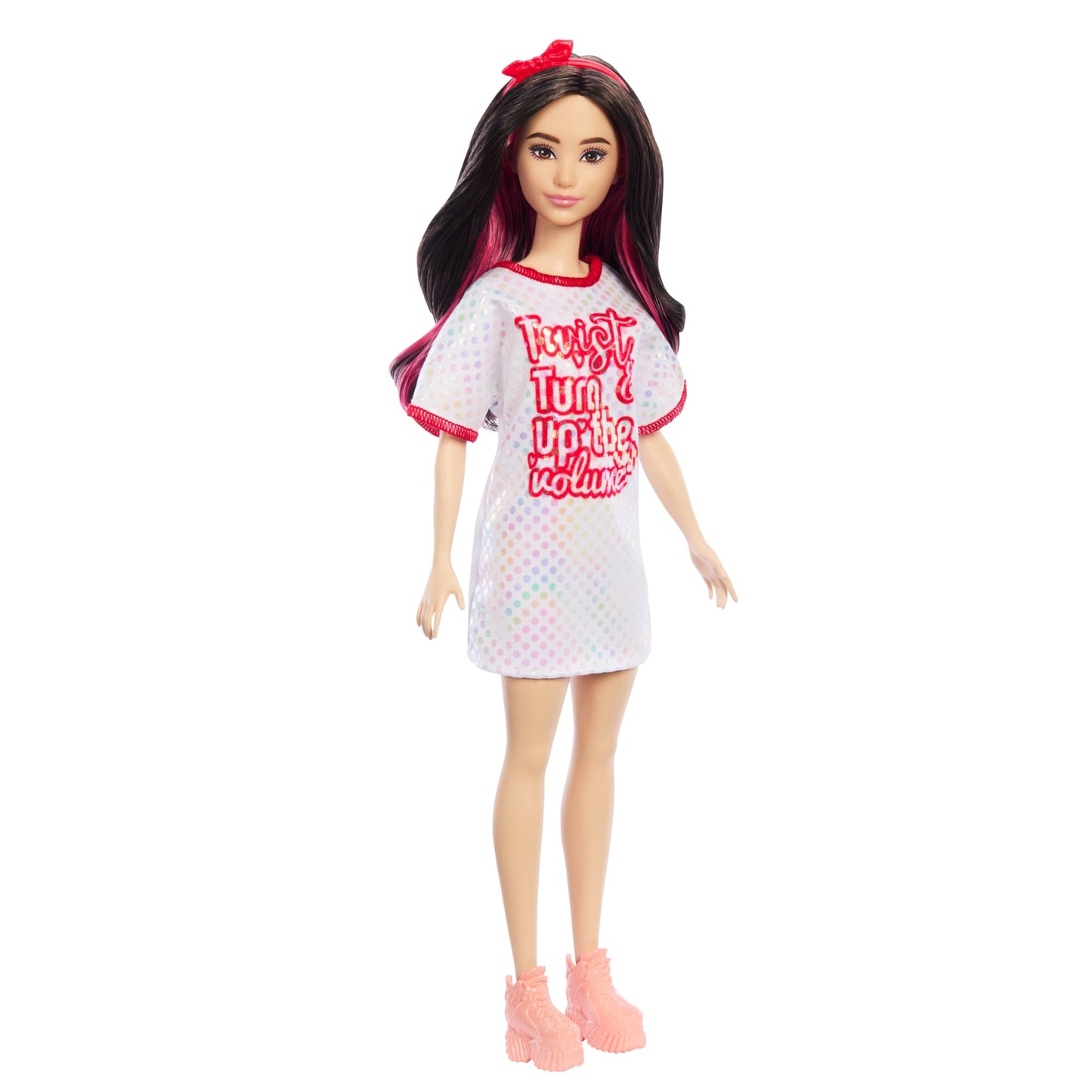 Barbie Fashionistas 65Eanniversaire Poupée214, Robe Twist ‘N Turn