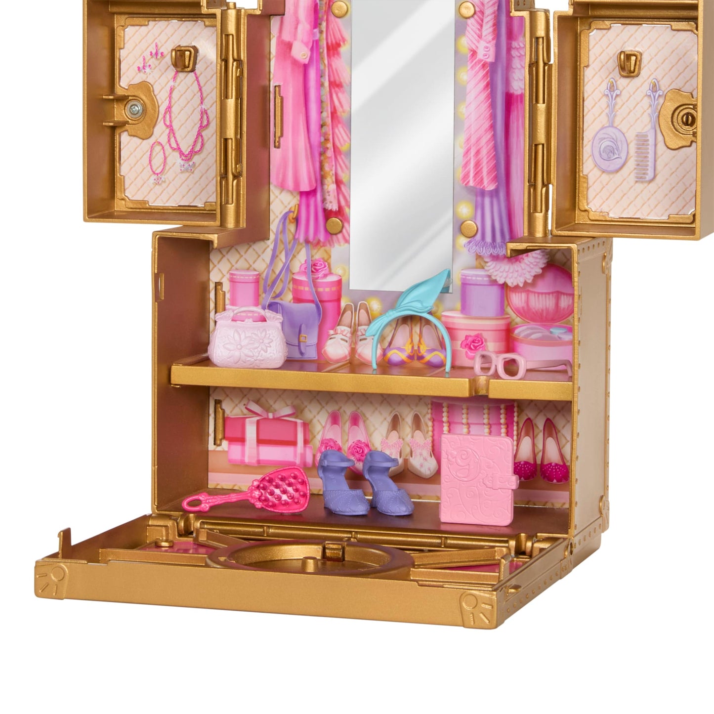 Universal Pictures’ Wicked Glinda's Glamorous Closet, 2 Unique Looks, Surprises & 13 Accessories