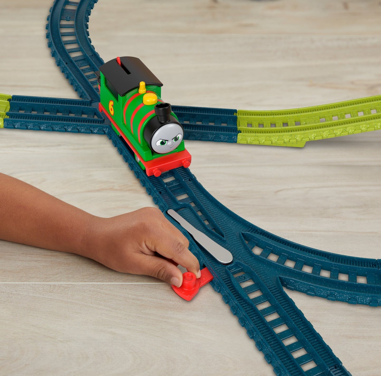 Thomas & Friends Pista de Juguete Percy 6 en 1
