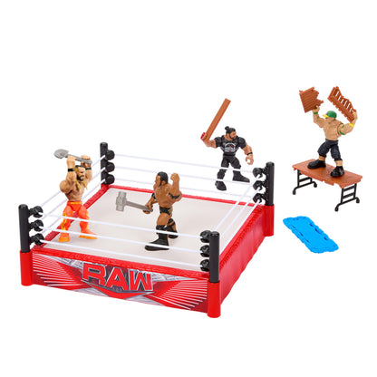 Wwe® Knuckle Crunchers™ Coffret de Jeu Ring à Rebonds