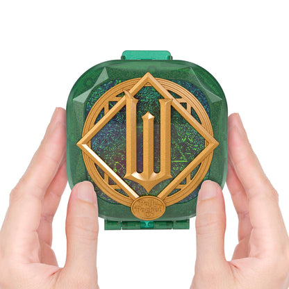 Polly Pocket Micro Dolls And Playset, Collector Wicked Compact With Hat And Bubble Accessories