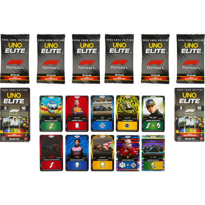 UNO Elite Formula 1 2025 Core Edition Booster Set 2 Pack