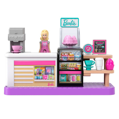 Barbie  Mini Barbieland  Poupée et Coffret de Jeu  Boulangerie