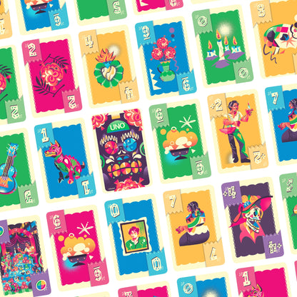 UNO Juego de Cartas Día de Muertos