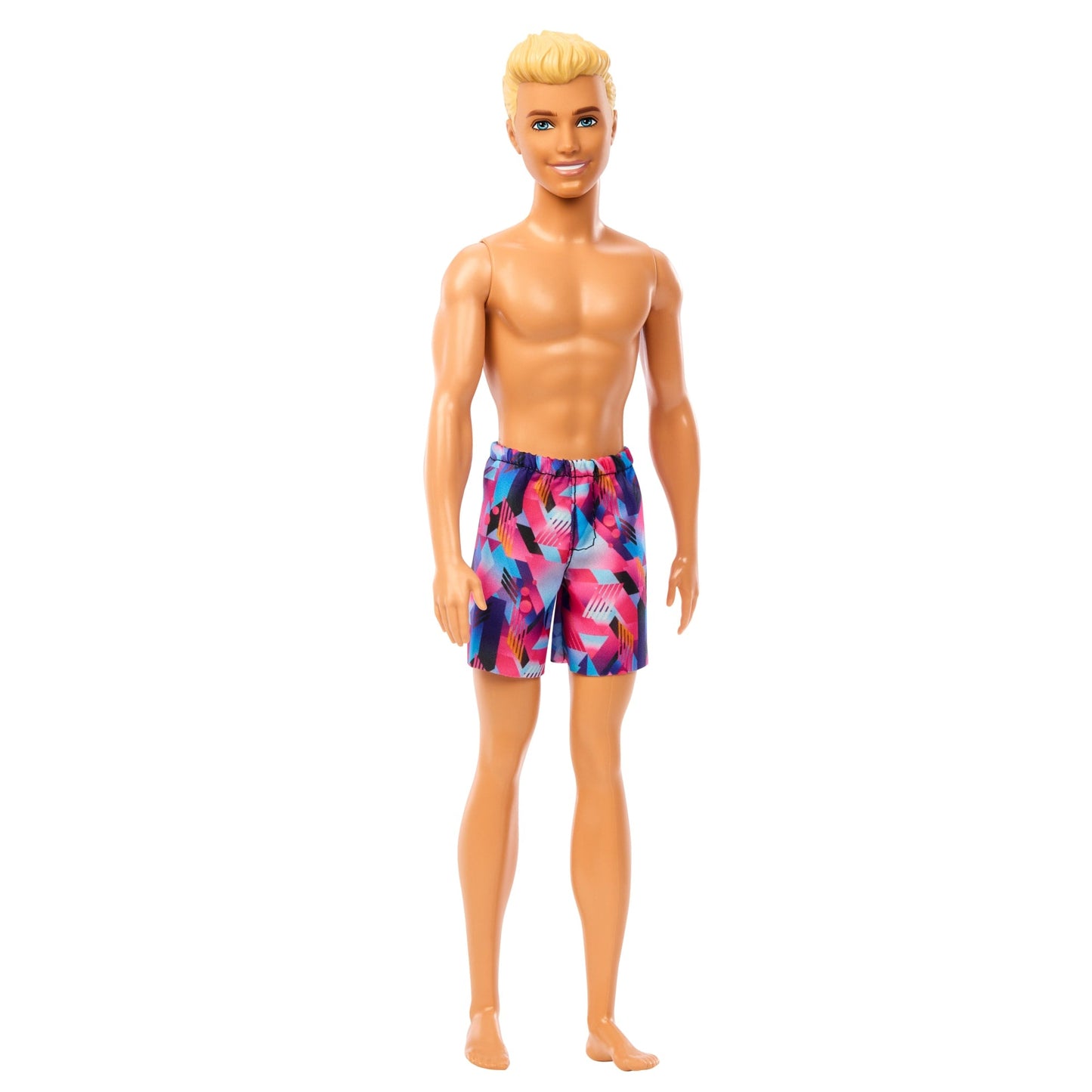Barbie Ken Poupée, Cheveux Blonds, Maillot de Bain Violet