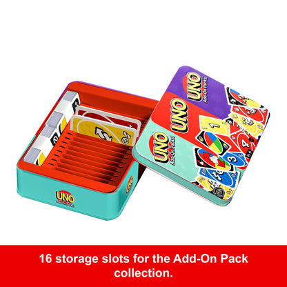 UNO Card Game With 2 Add-On Packs Card Deck For Kids, Adults & Family Night