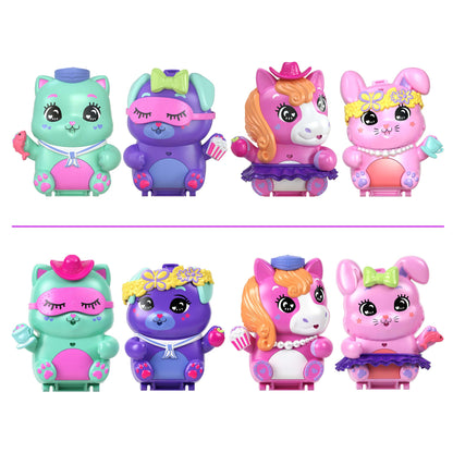 Polly Pocket Set de Juego Compacto Pocket World Animalitos Sorpresa
