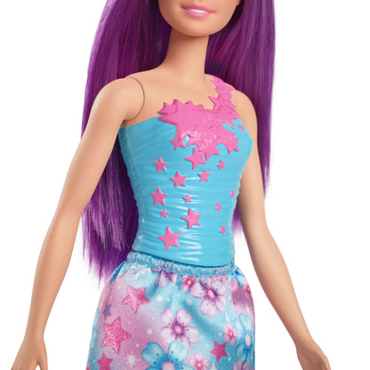 Barbie Fantasy Doll & Unicorn Toy Set - includes Saddle, Brush, & Accessories