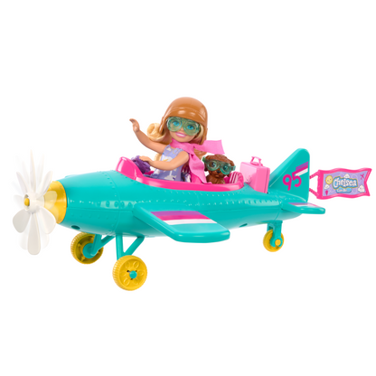 Barbie Set de Juego Chelsea Piloto de Avión