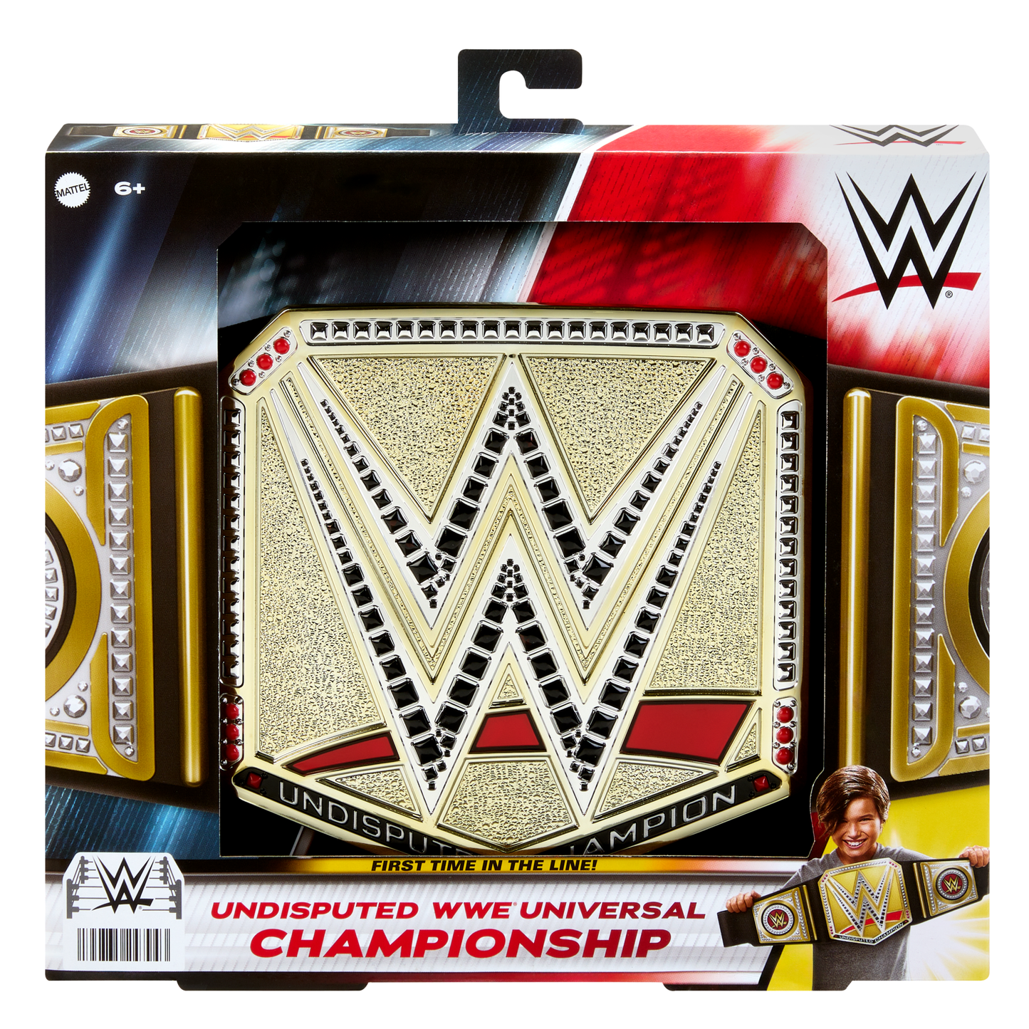 WWE Championship Title, Undisputed WWE Universal Role-Play & Costume, Leather-Like Belt